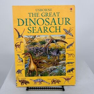 Usborne The Great Dinosaur Search Childrens Educational Book